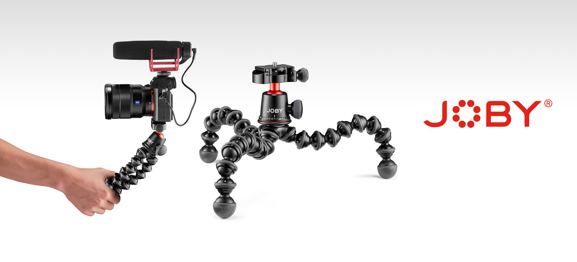 Εύκαμπτα Τρίποδα JOBY για DSLR, Action Cameras.