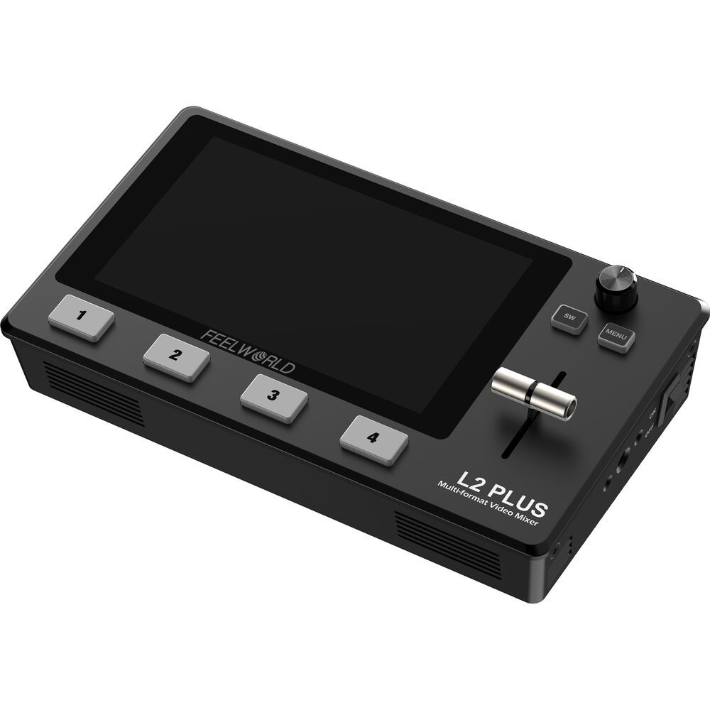 FeelWorld L2 Plus HDMI Live Stream Switcher With Built-In 5.5