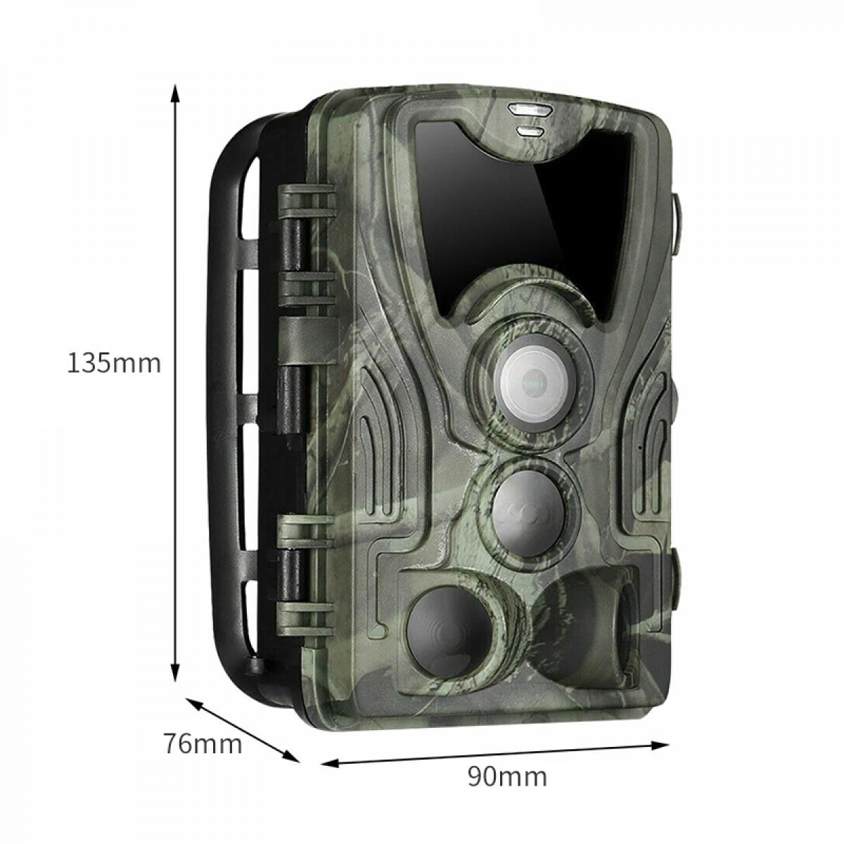 K&F Concept Trail Game Camera 4K WiFi 30MP with 940nm Infrared Outdoor IP65 Waterproof Hunting Infrared Night Vision Camera (KF35.019)