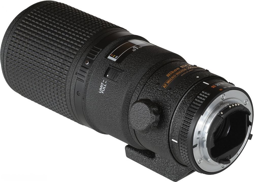 Nikon AF Micro-NIKKOR 200mm f/4D IF-ED Lens