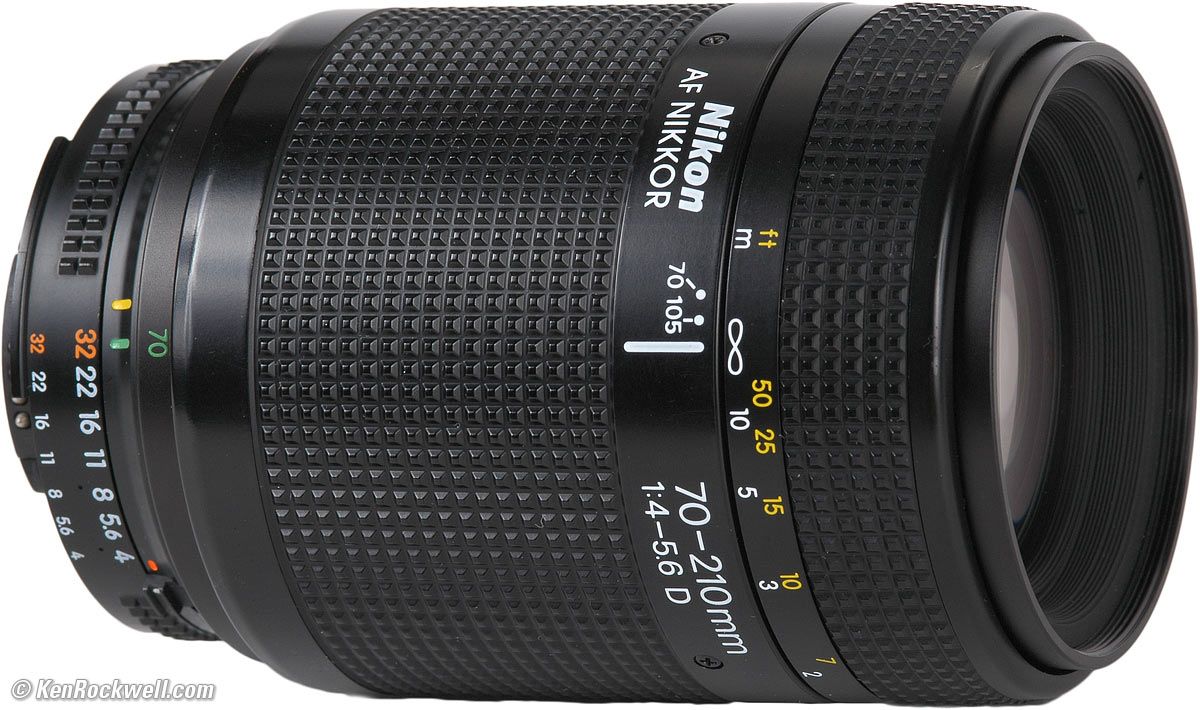 Nikon AF 70-210mm f/4-5.6 (used)