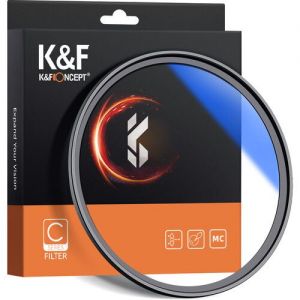 K&F Concept 37mm Blue Multi-Coated UV Slim Filter