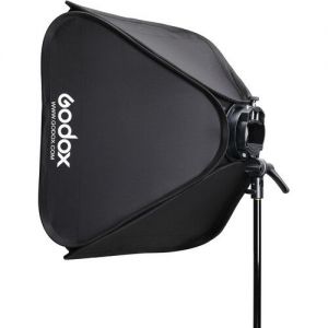 Godox S2-Type Bowens Mount Bracket SGUV6060 with Softbox & Carrying Bag Kit