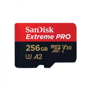 Sandisk 256GB Extreme Pro microSDXC U3 V30 A2(SDSQXCD-256G-GN6MA)