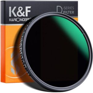 K&F Concept 52mm Variable ND3-ND1000 Filter