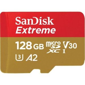 SanDisk 128GB Extreme UHS-I microSDXC Memory Card (SDSQXAA-128G-GN6MN)