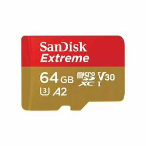SanDisk 64GB Extreme UHS-I microSDXC Memory Card (SDSQXAH-064G-GN6MN)