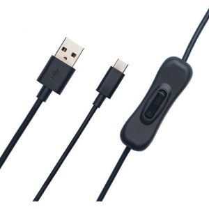 OBSBOT USB-A to USB-C Data Power Cable with On/Off Switch