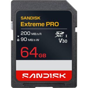 SANDISK 64GB Extreme PRO UHS-I SDXC Memory Card (SDSDXXU-064G-GSCIN)