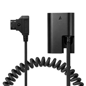 K&F Concept Dummy Battery LP-E6P με Αντάπτορα Τροφοδοσίας D-Tap (KF28.0153)