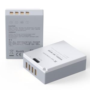 K&F Concept Σετ 2 Μπαταριών NP-W126S με Φόρτιση USB-C για Fujifilm X-T30 III και Άλλες Fujifilm (KF28.0048S1)