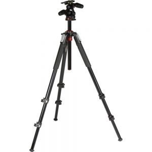 Manfrotto MK055XPRO3-3W Aluminum Tripod with 3Way