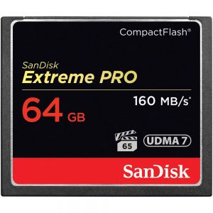 SanDisk 64GB Extreme Pro Compact Flash Memory Card(SDCFXPS-064G-X46)