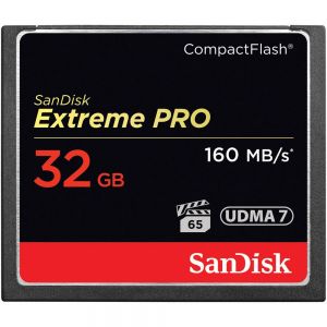 SanDisk 32GB Extreme Pro CompactFlash Memory Card(SDCFXPS-032G-X46)